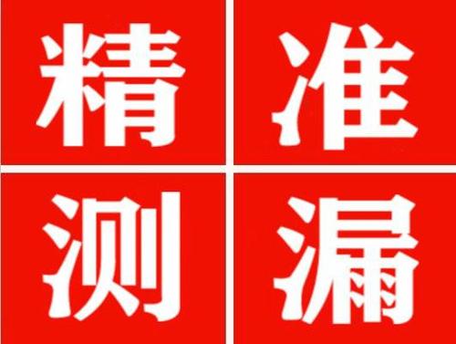 肥东尚嘉漏水精准查找